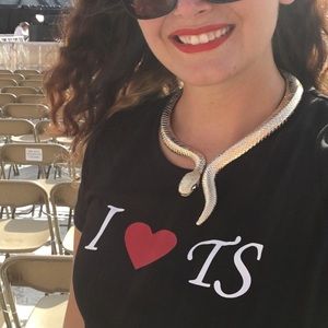 Taylor Swift Inspo GOLD SNAKE Necklace